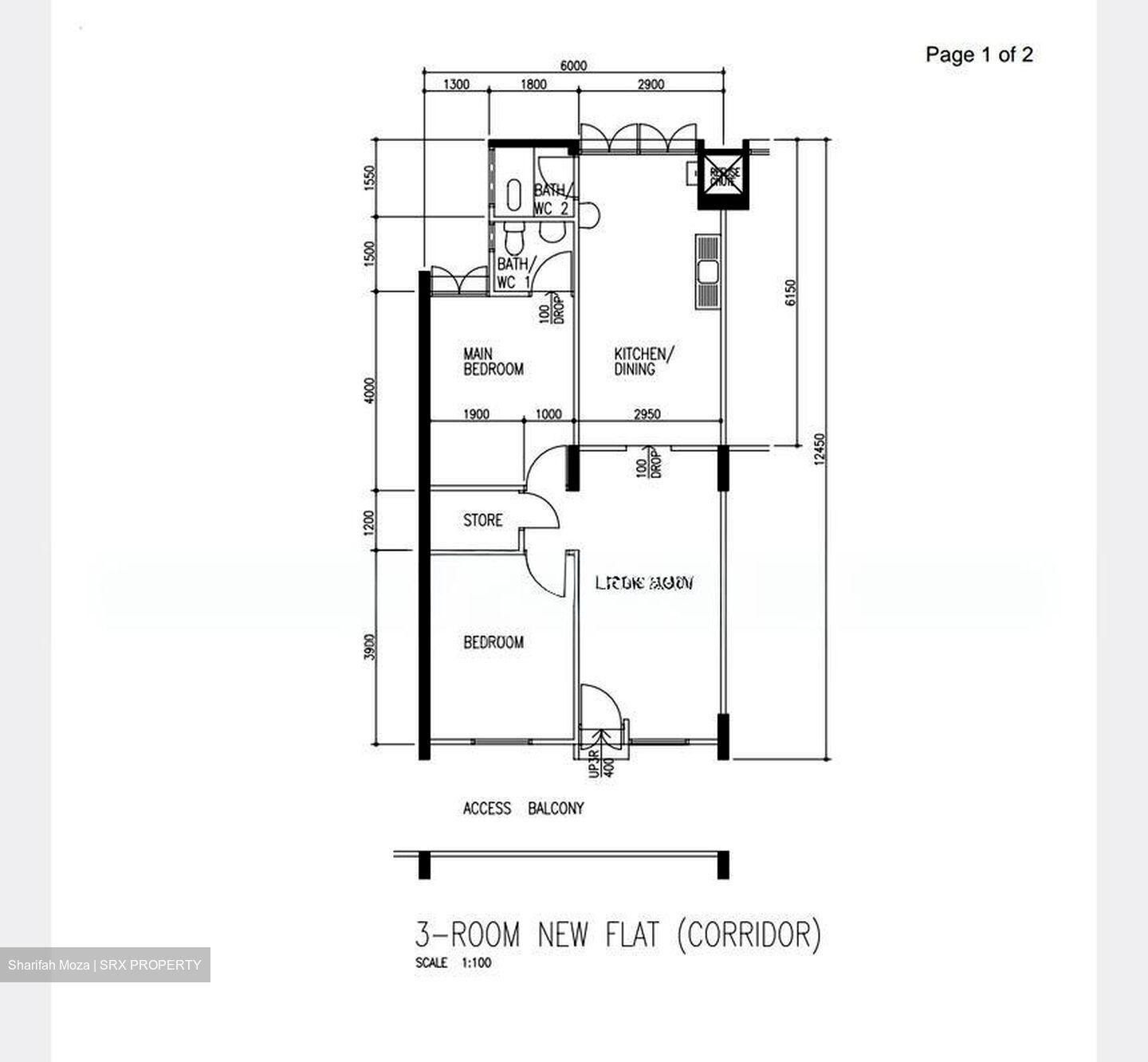 Blk 331 Ang Mo Kio Avenue 1 (Ang Mo Kio), HDB 3 Rooms #576336741